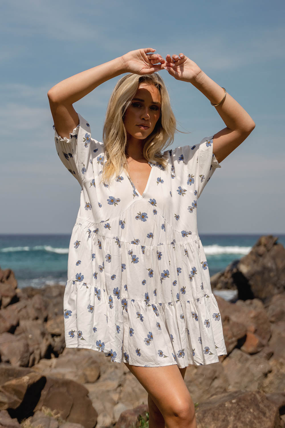 june-little closet-Petal dress/fraisier