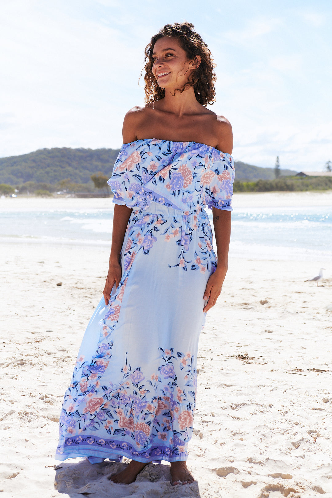 Heaven Print Georgie Maxi