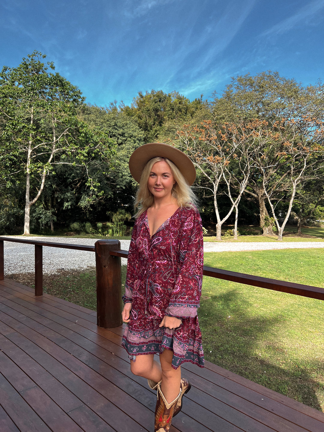 Sadie Print Abito Dress