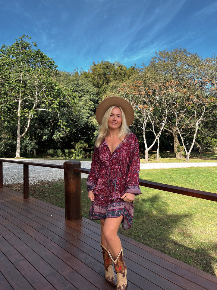 Sadie Print Abito Dress