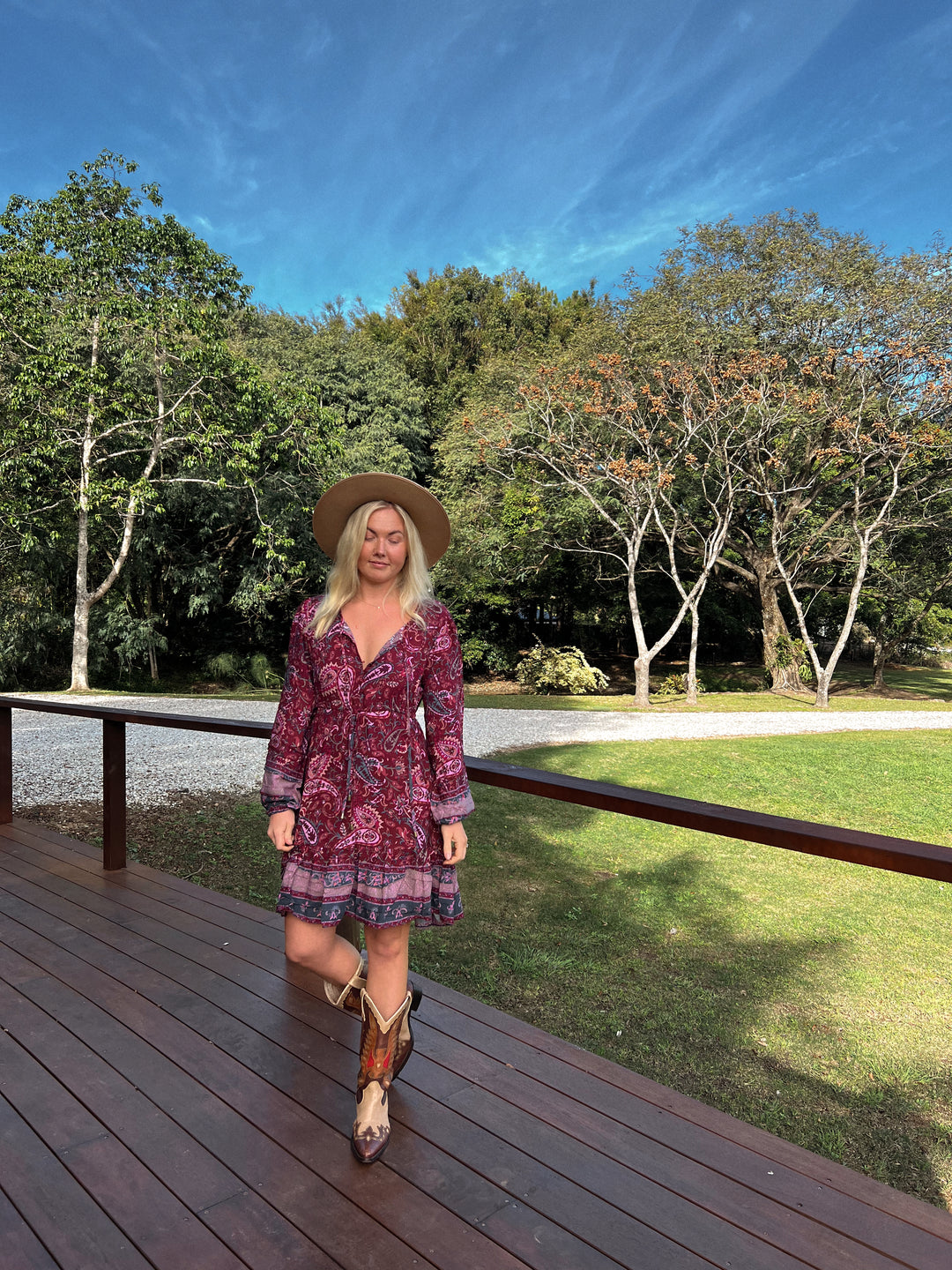 Sadie Print Abito Dress