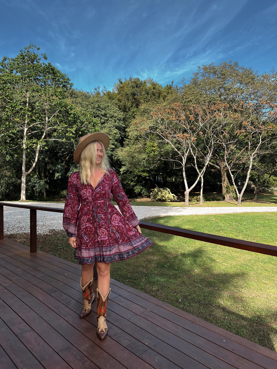 Sadie Print Abito Dress