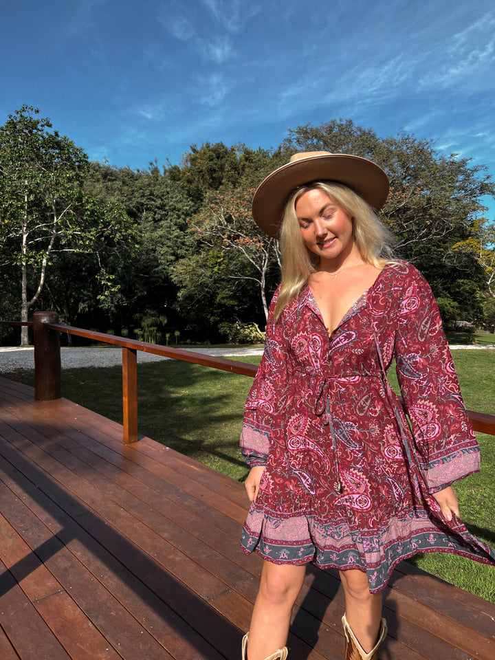 Sadie Print Abito Dress