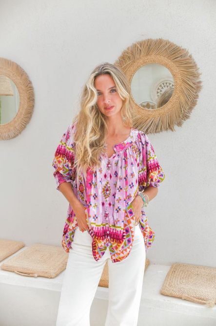 Lost Tribe Print Hope Blouse