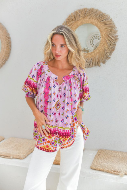 Lost Tribe Print Hope Blouse