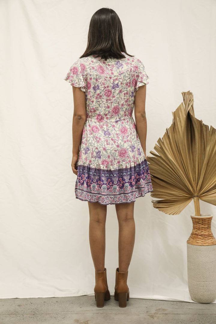 Savannah Print Mini Dress