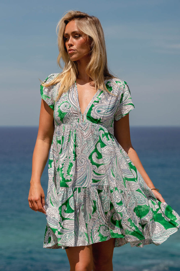 Kashira Print Reese Dress