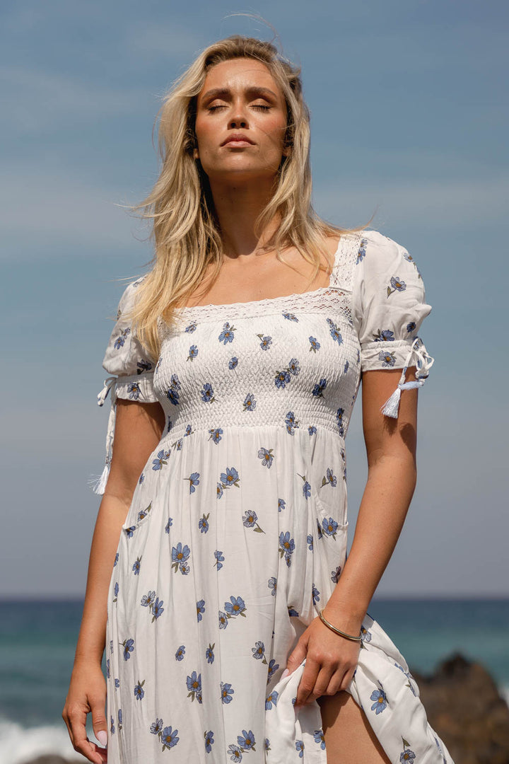 Juneberry Print Lottis Maxi Dress