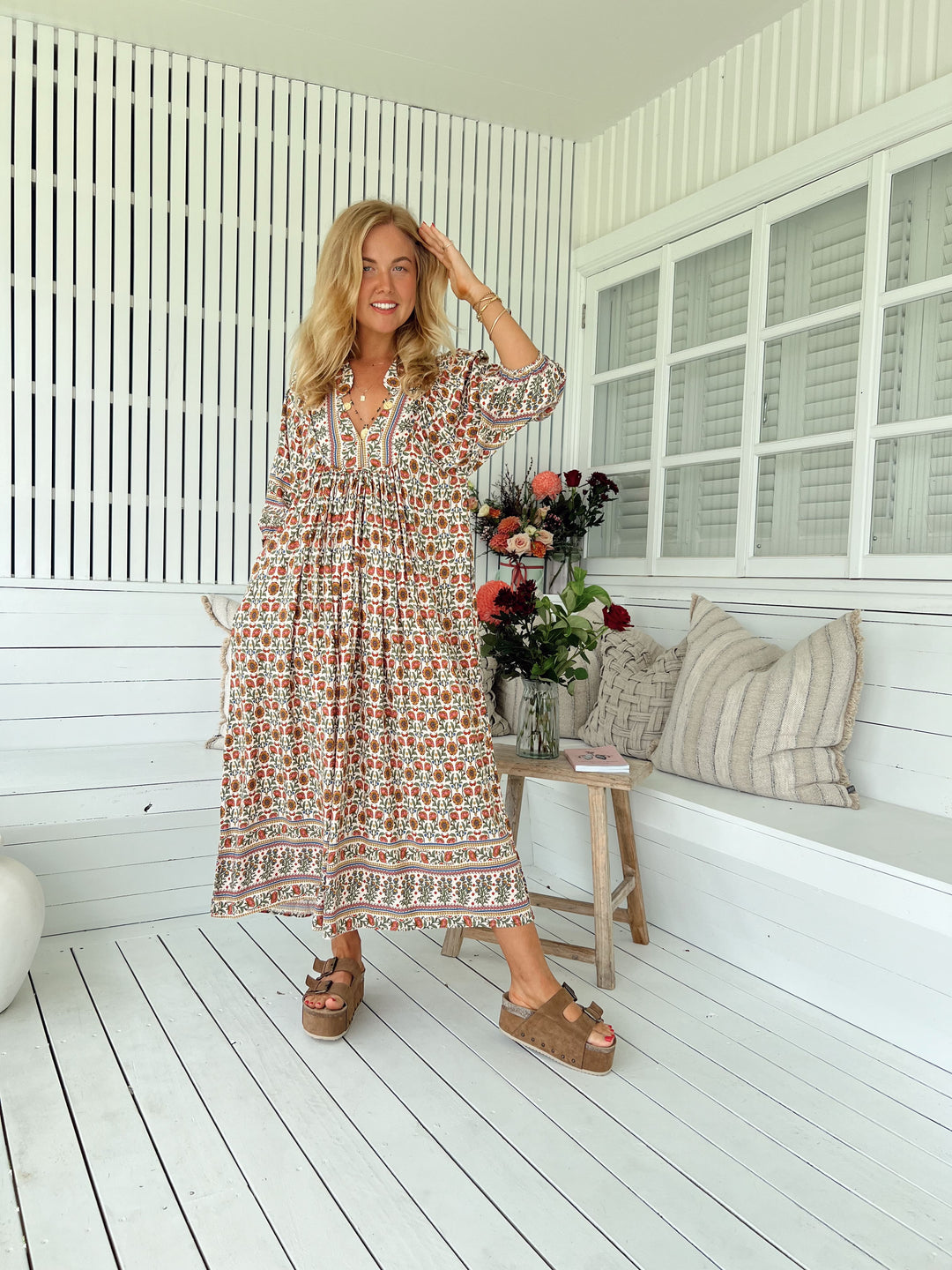 Harlowe Print Boheme Midi