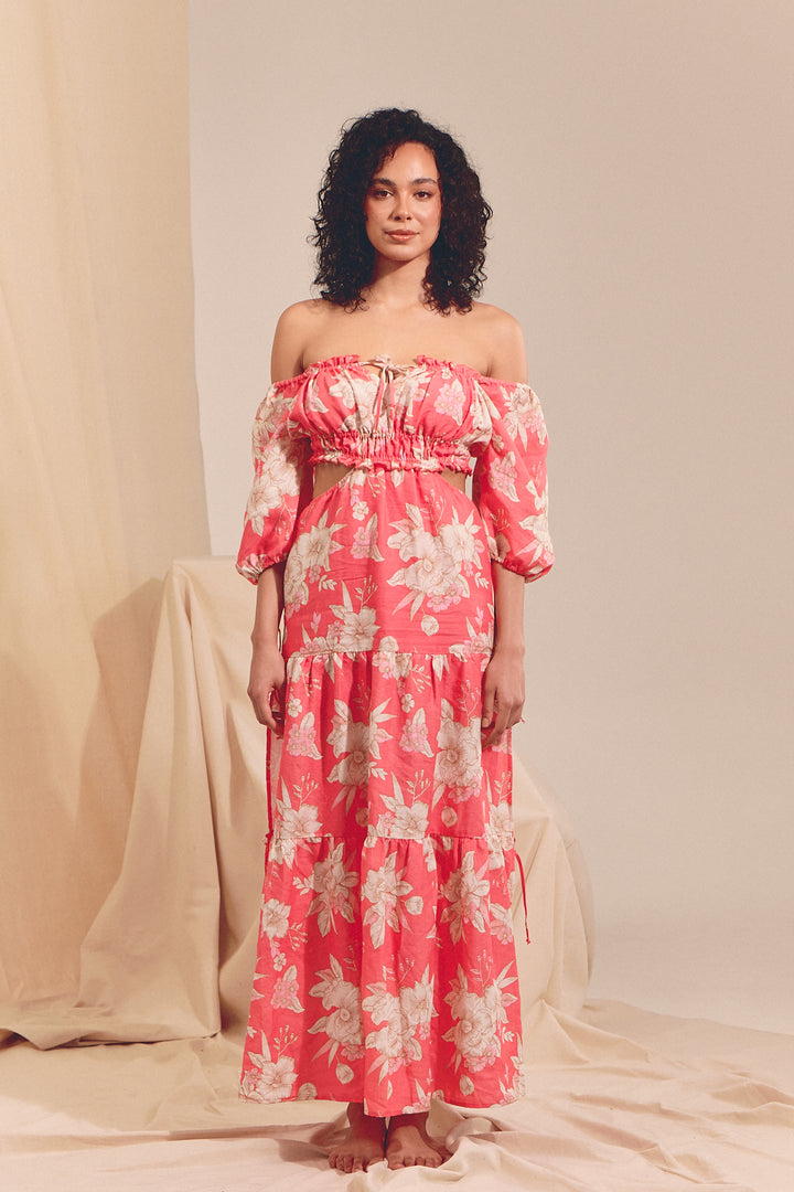 Island Dahlia Haven Maxi