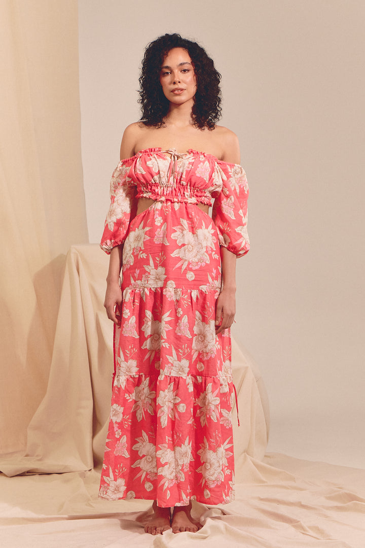 Island Dahlia Haven Maxi