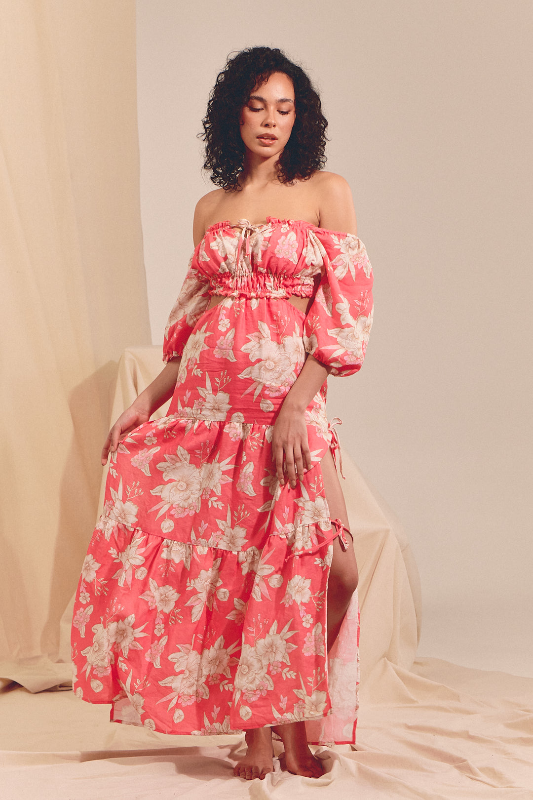 Island Dahlia Haven Maxi