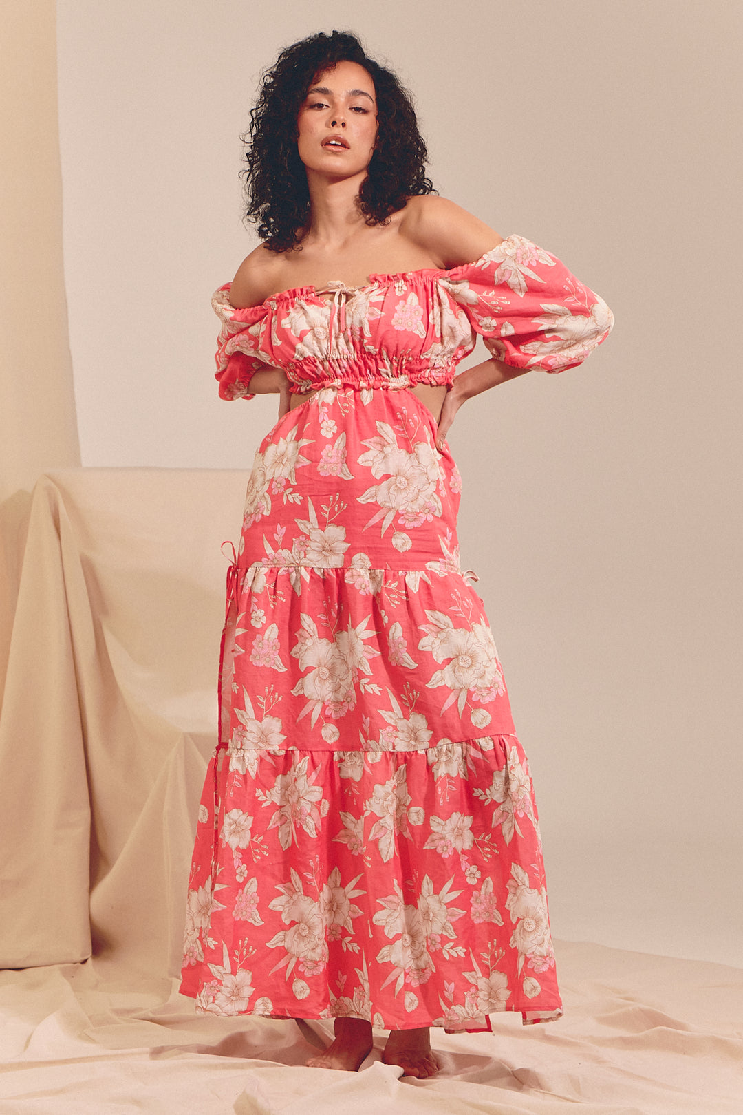 Island Dahlia Haven Maxi