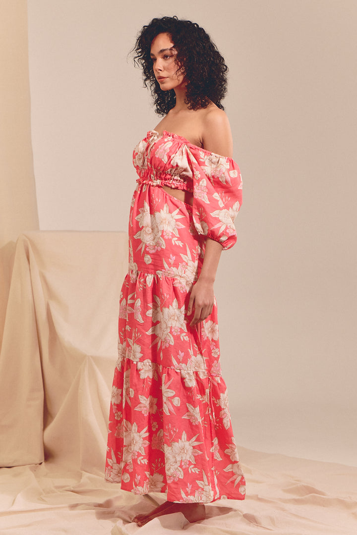 Island Dahlia Haven Maxi