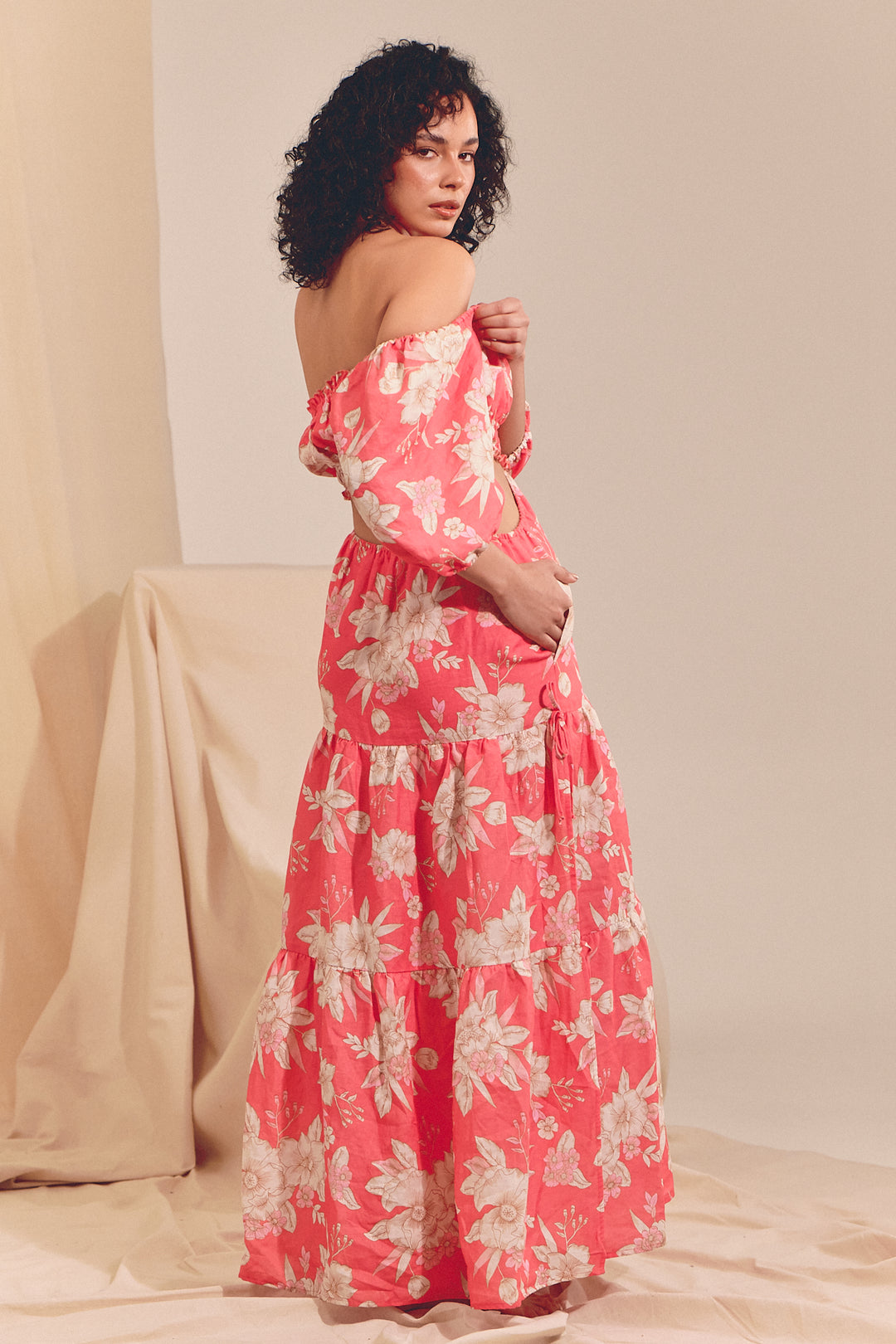 Island Dahlia Haven Maxi
