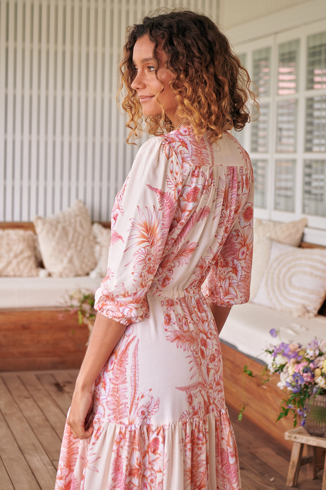 Balmy Nights Print Tessa Maxi