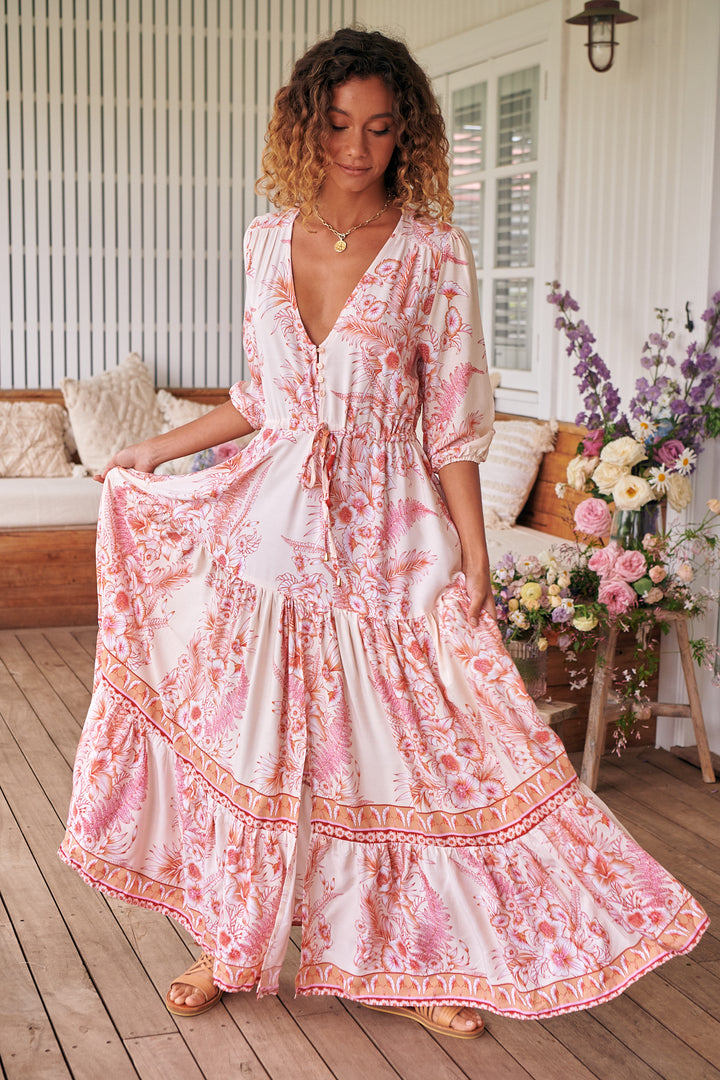 Balmy Nights Print Tessa Maxi