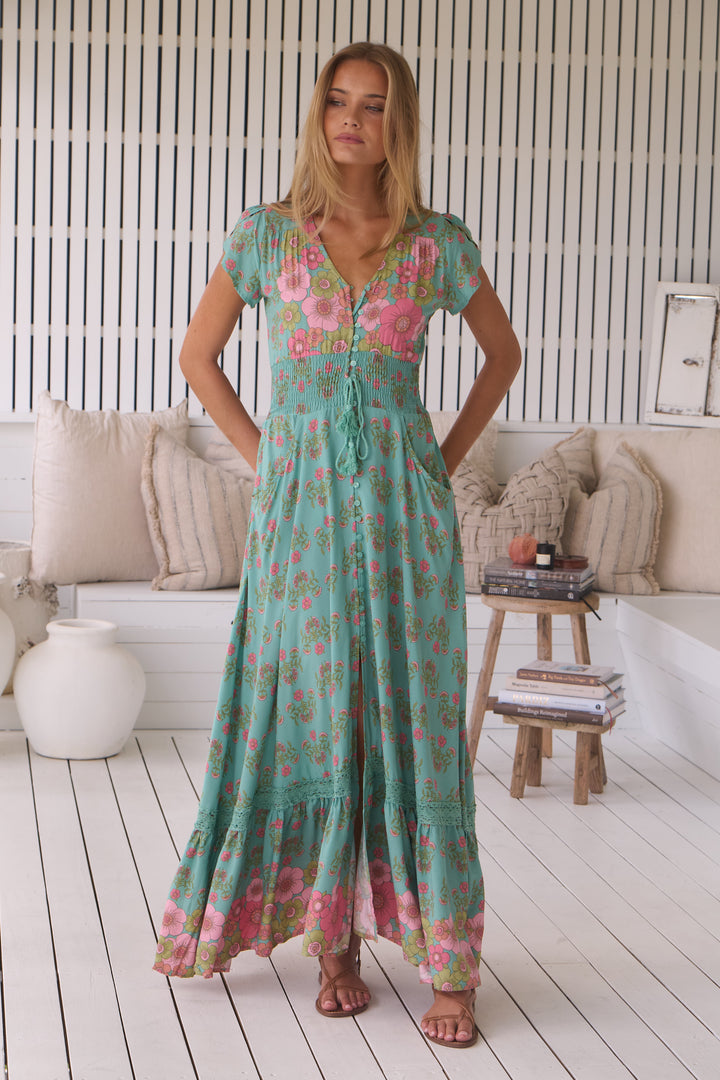 Meadowland Print Romi Maxi Dress