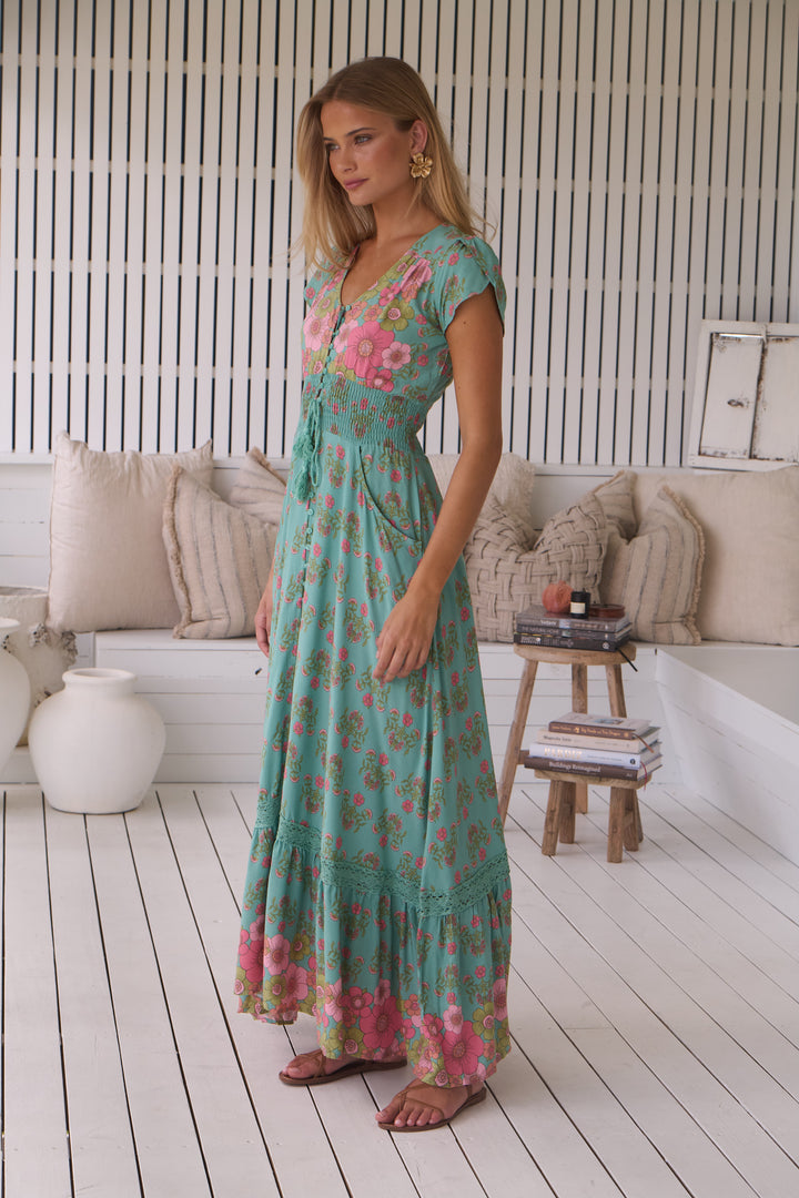 Meadowland Print Romi Maxi Dress