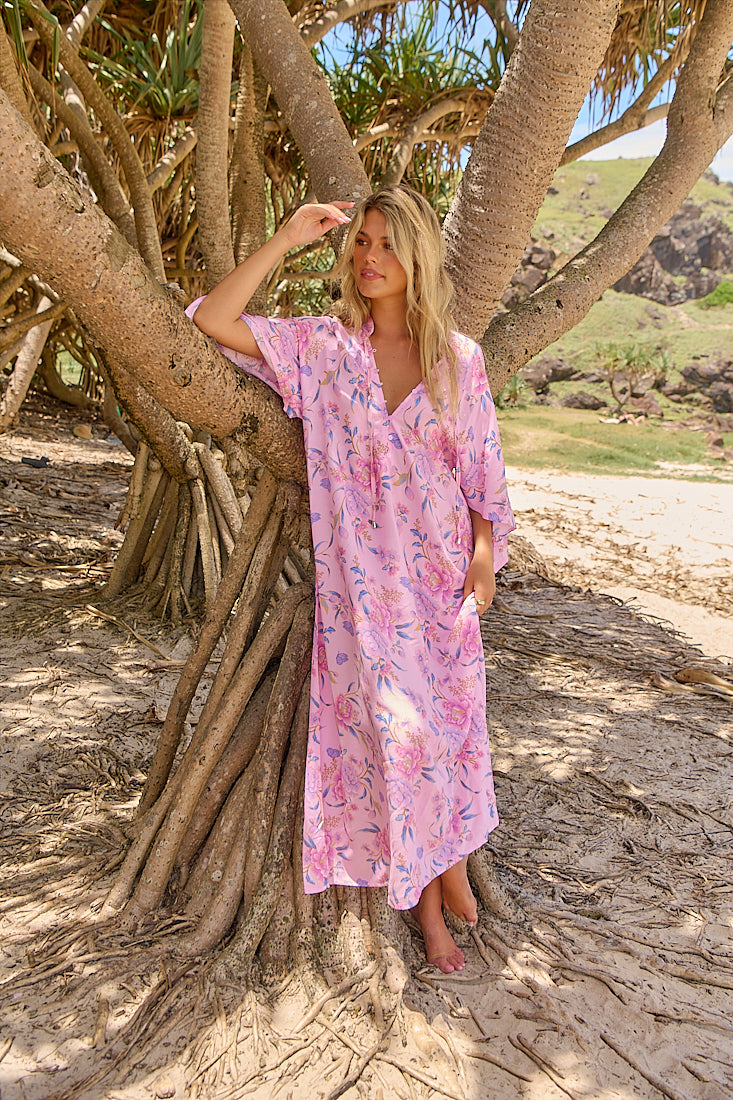 Enchanted Blooms Print Bree Maxi