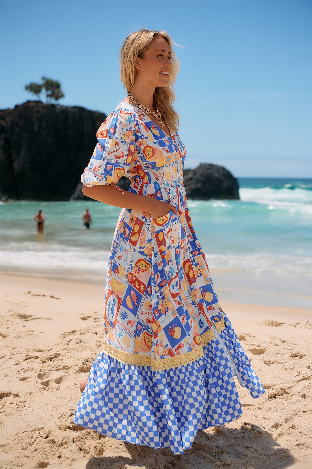Viva De Sol Print Molli Maxi