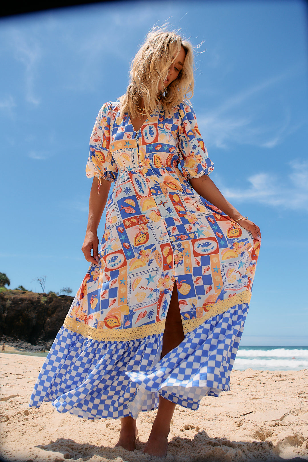 Viva De Sol Print Molli Maxi