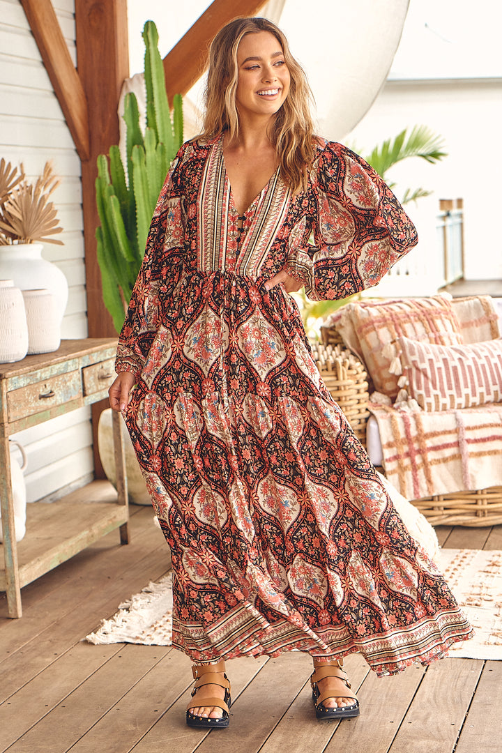 Aisha Print Teresa Maxi