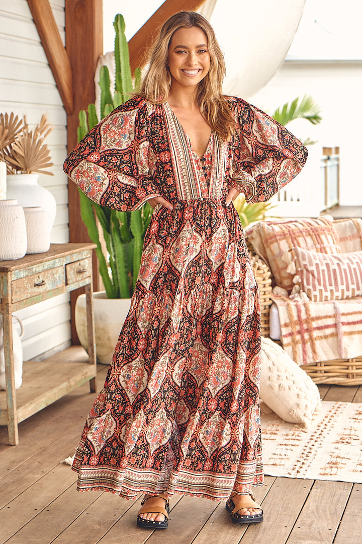 Aisha Print Teresa Maxi