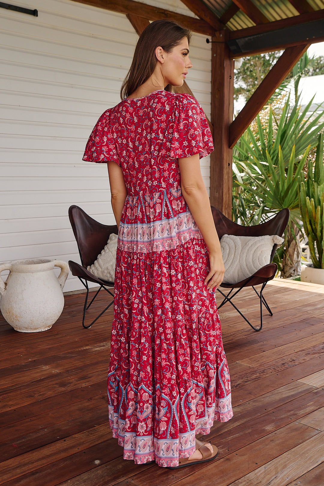 Ruby Rouge Print Olli Maxi Dress