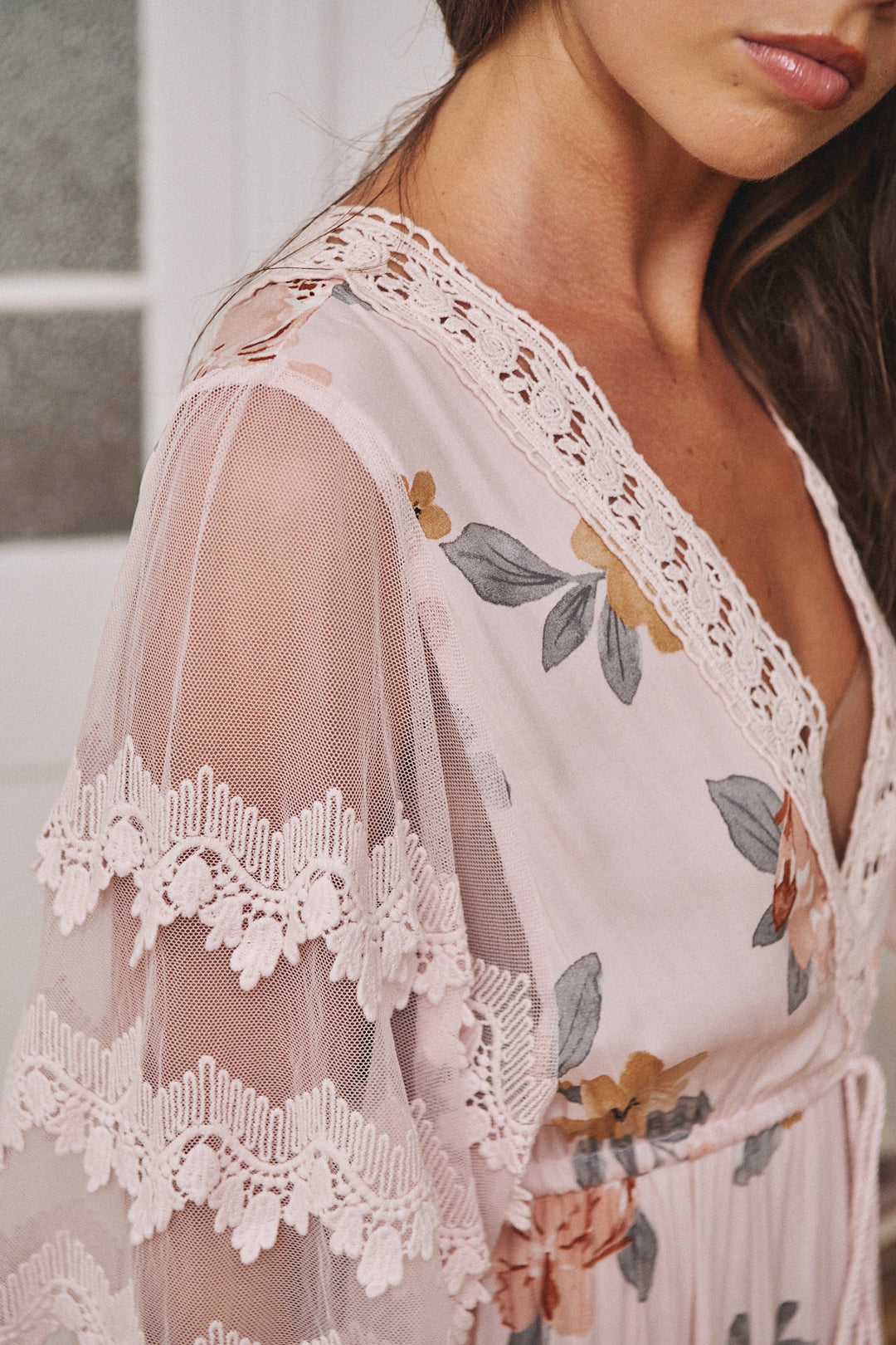 Forever Enchanted Print Bungalow Maxi Dress