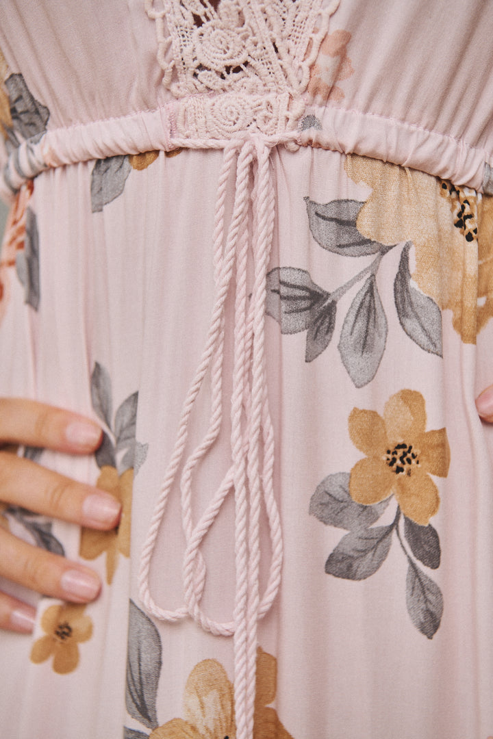 Forever Enchanted Print Bungalow Maxi Dress