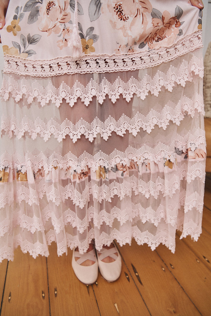 Forever Enchanted Print Bungalow Maxi Dress