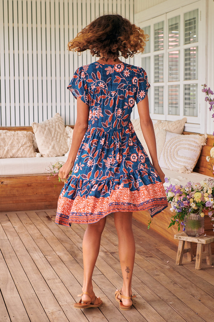 Halcyon Print Tracey Dress
