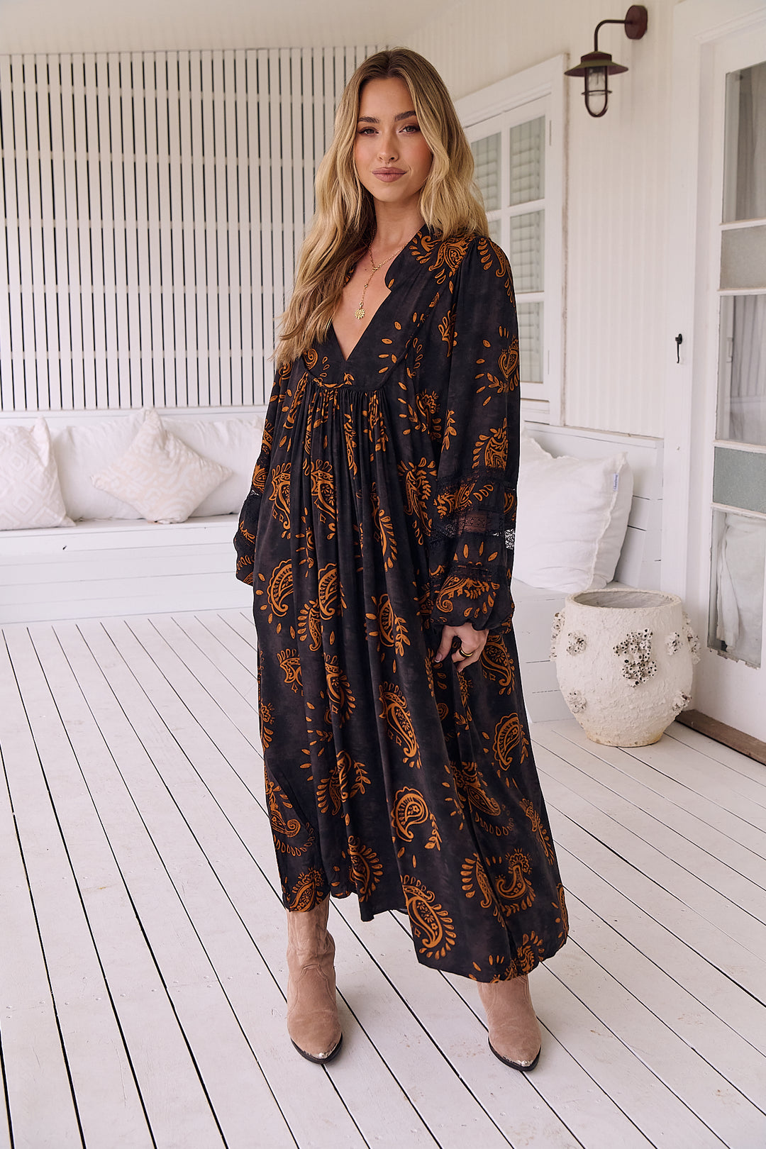 Milan Print Boheme Midi