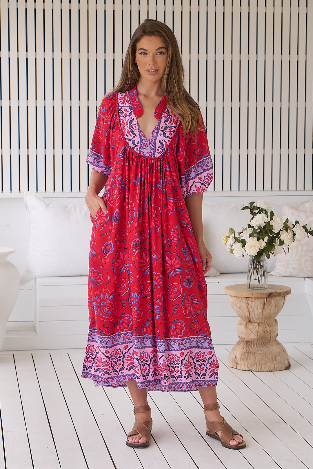 Florian Print Boheme Midi