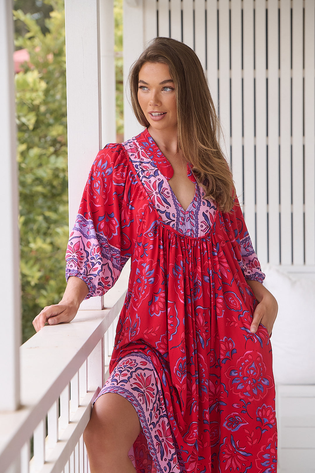 Florian Print Boheme Midi