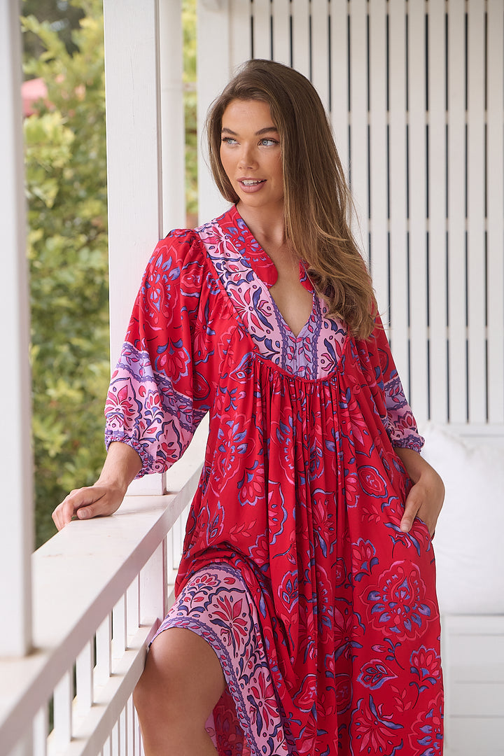 Florian Print Boheme Midi