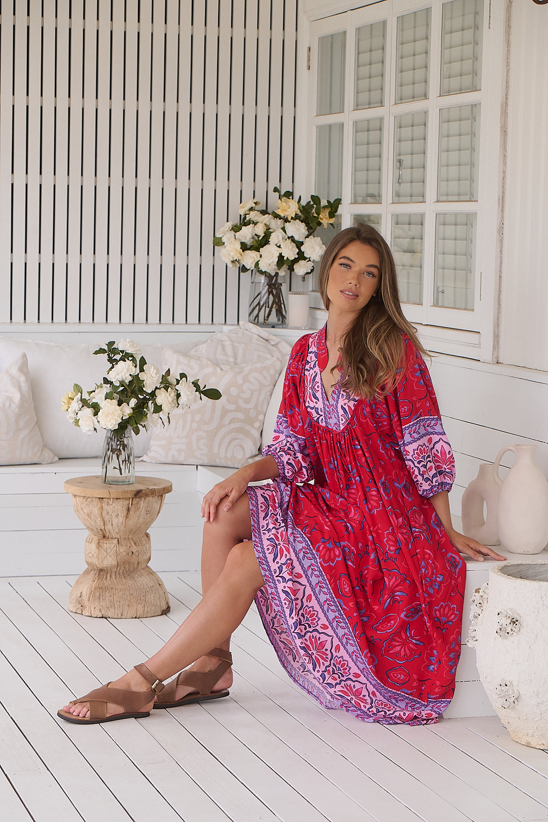 Florian Print Boheme Midi