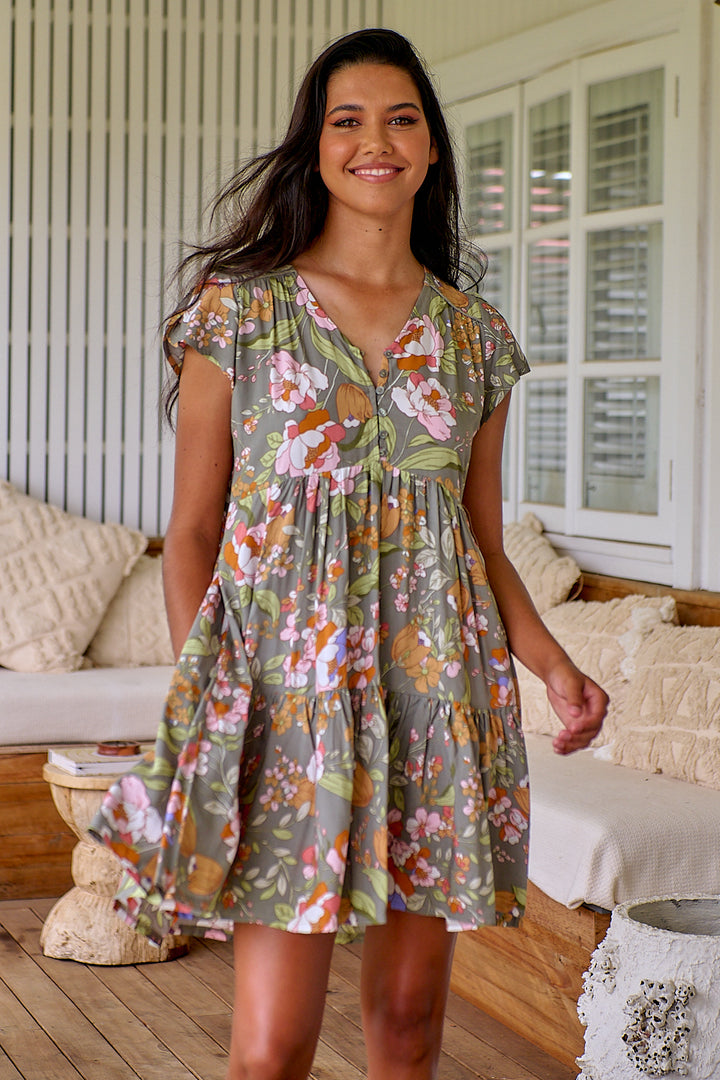Rosemary Print Tracey Dress