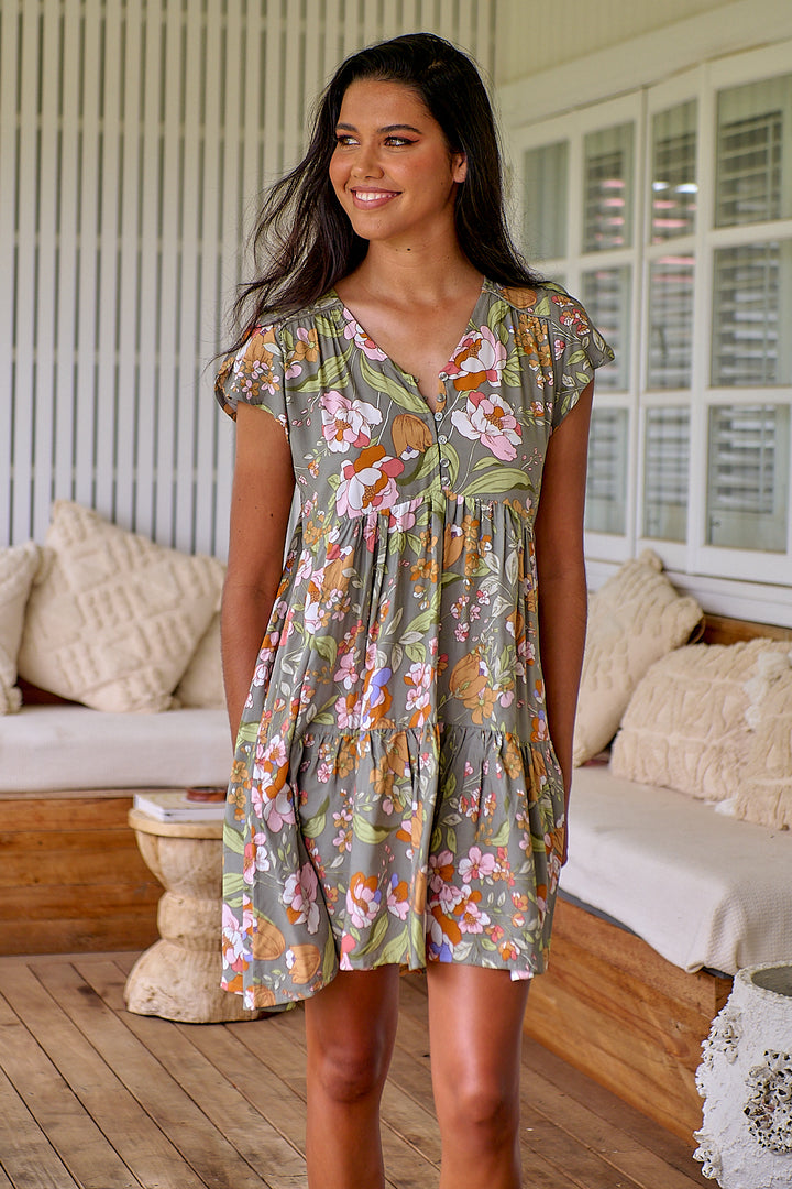 Rosemary Print Tracey Dress