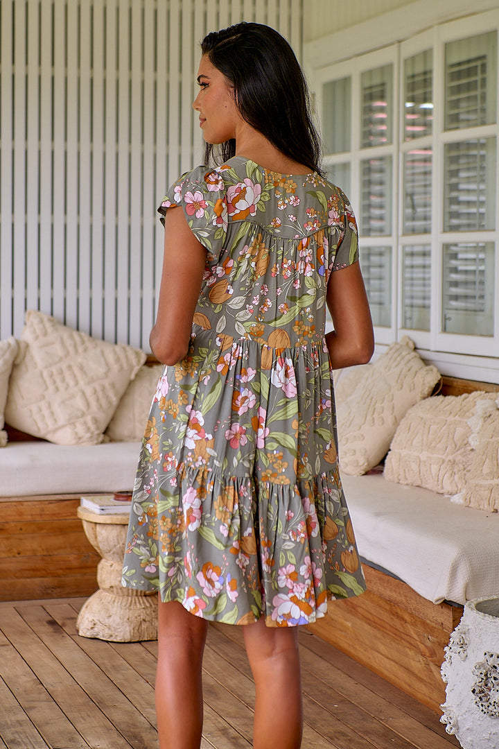 Rosemary Print Tracey Dress