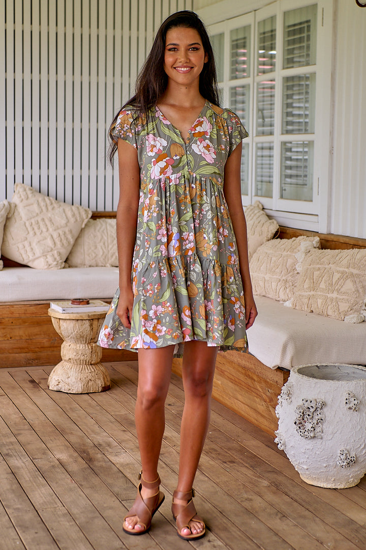 Rosemary Print Tracey Dress