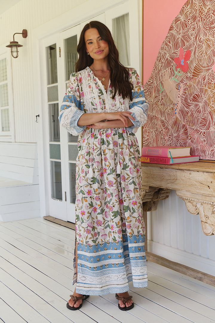 Pixie petals Print Meadow Maxi