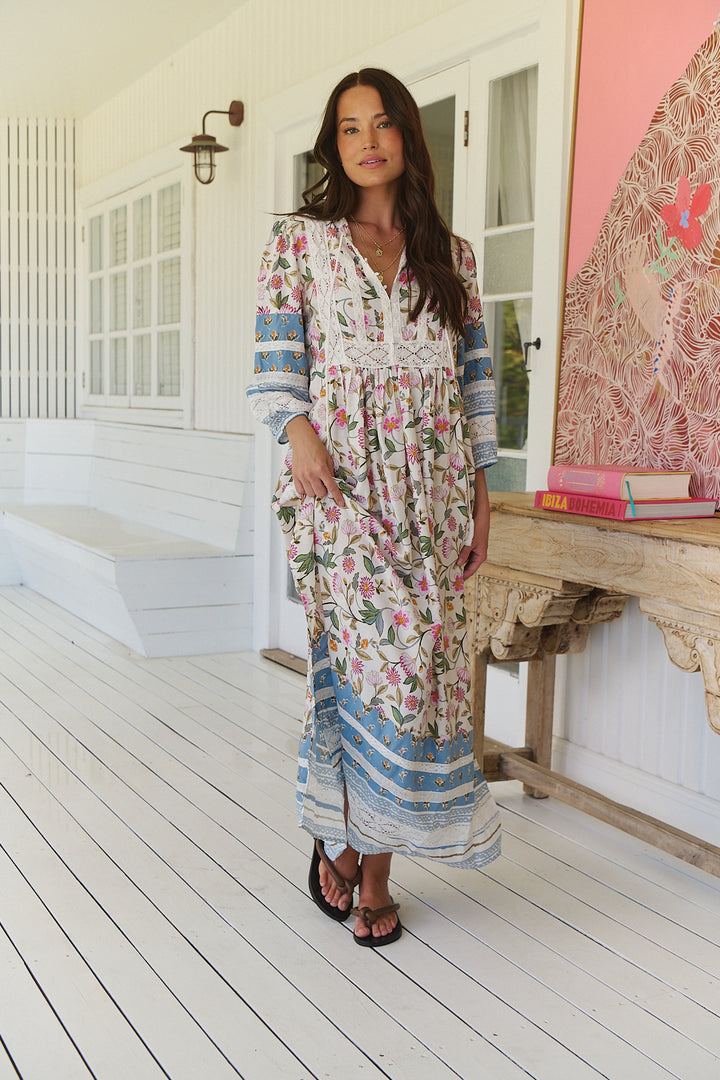 Pixie petals Print Meadow Maxi