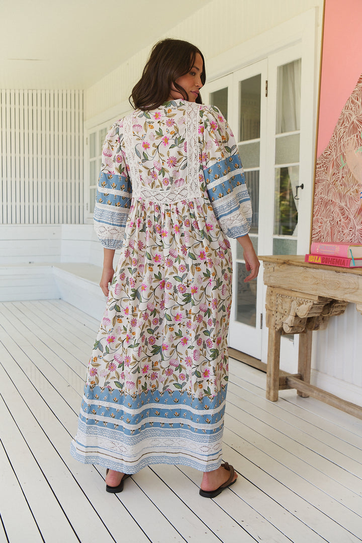 Pixie petals Print Meadow Maxi