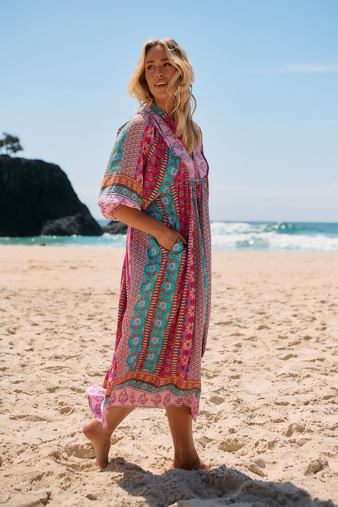 Cedella Print Boheme Midi