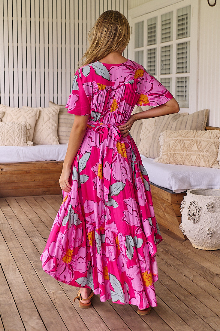 Rosebud Print Taurus Maxi
