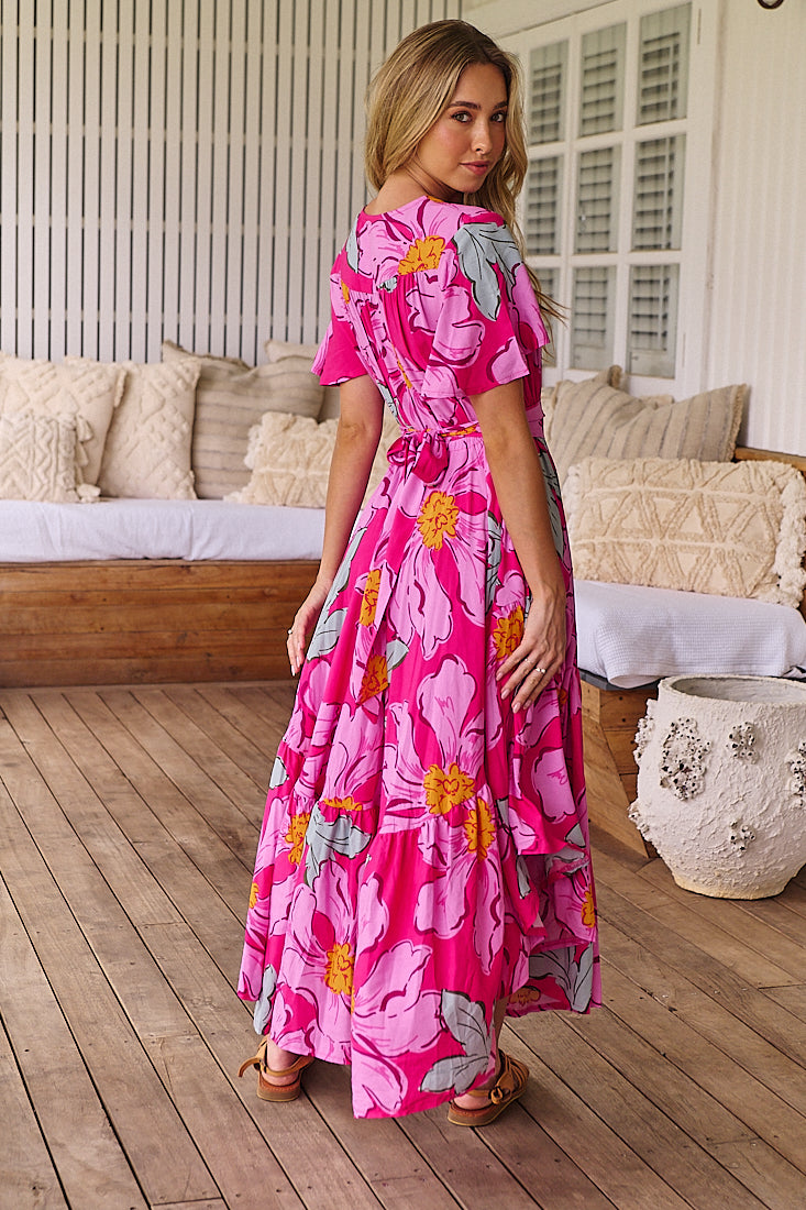 Rosebud Print Taurus Maxi