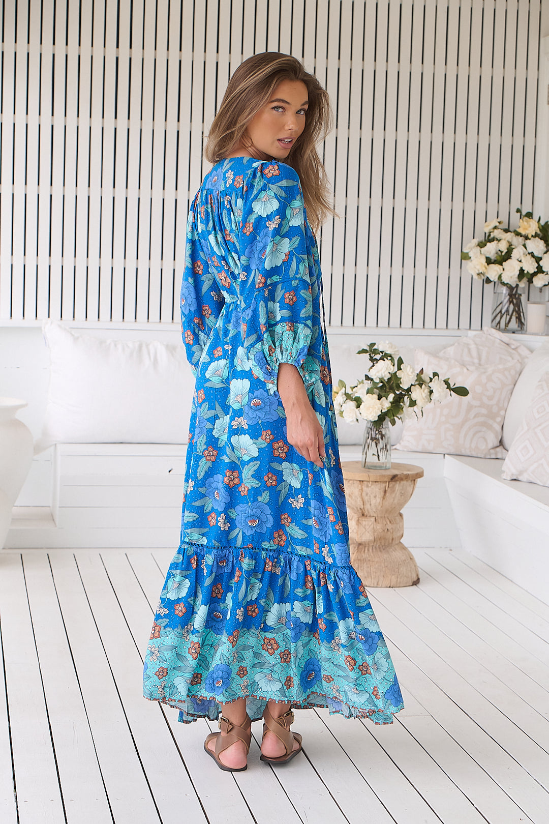 Love In Mist Print Catalonia Maxi