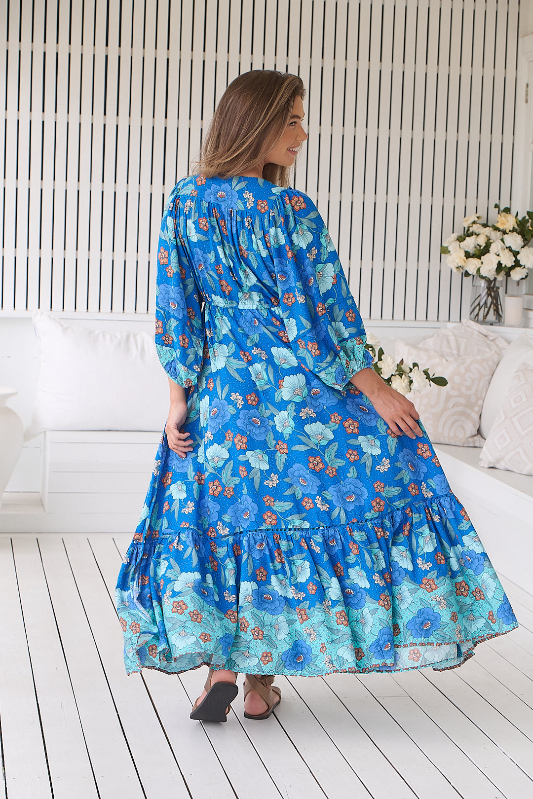 Love In Mist Print Catalonia Maxi